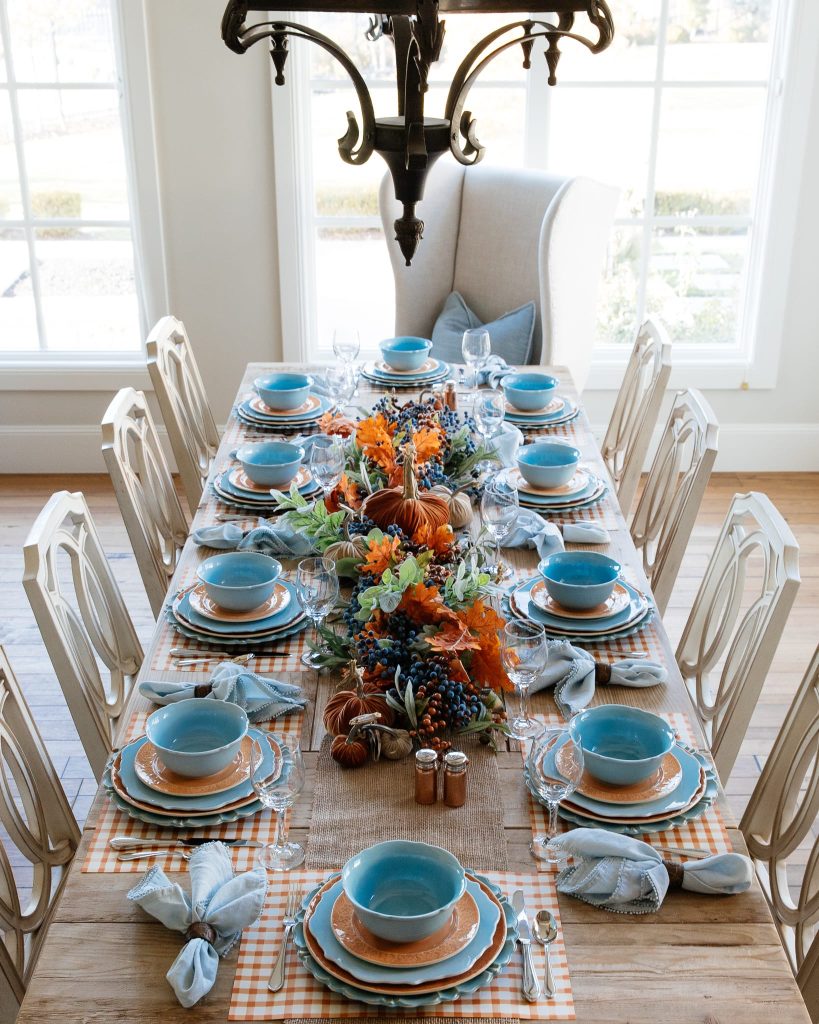fall table setting
