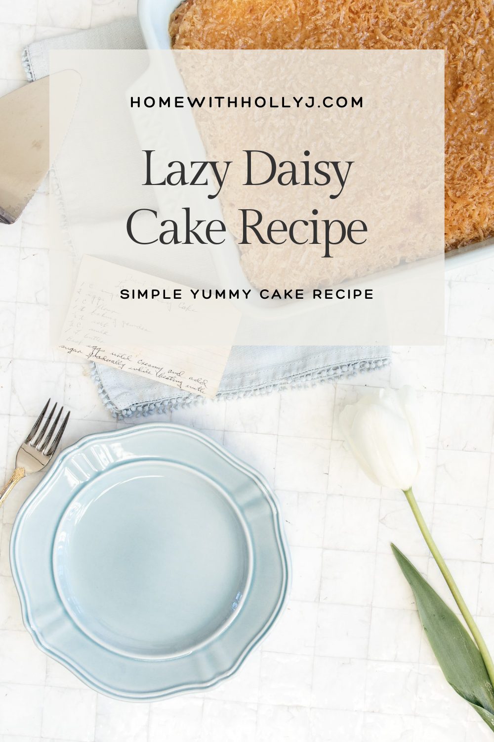 Lazy Daisy Cake