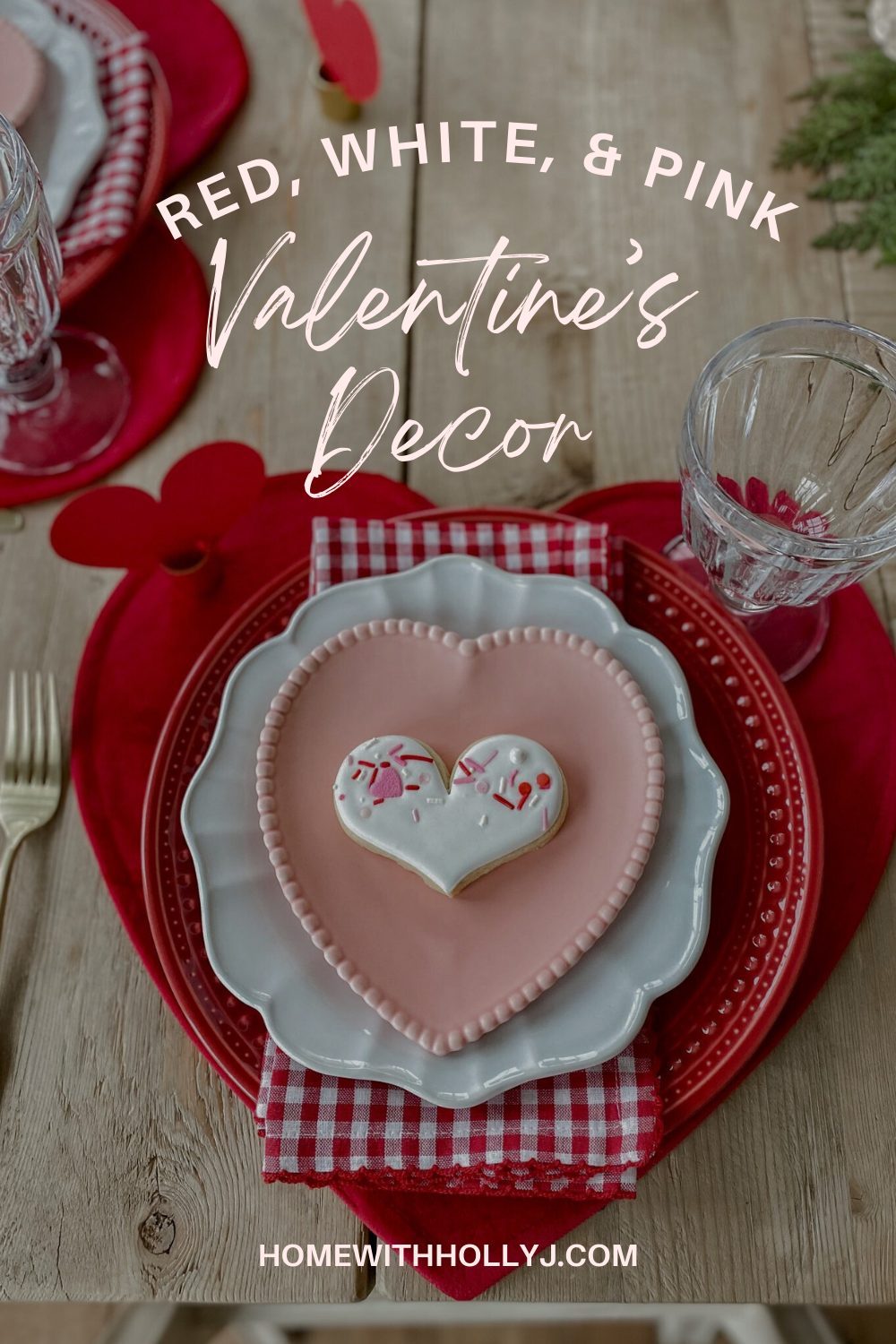 Sharing red, white, and pink Valentines Day tablescape ideas to make the month of love extra special. Get inspired here.